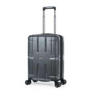 A.L.I スーツケース ジッパータイプ 宿泊目安：1～3日間 038L デュアルオープンシステム 拡張機能搭載 軽量で丈夫 AliMax2 ［TSAロック搭載］ ガンメタブラッシュ ALI-012-18W