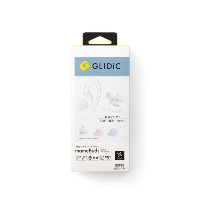 GLIDIC GLIDIC フルワイヤレスイヤホン  ［ワイヤレス(左右分離) /Bluetooth］ GL-TW4000P-WH GL-TW4000P-WH