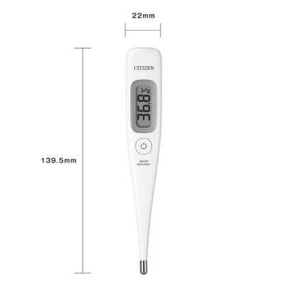 シチズンシステムズ 電子体温計 ［実測＋予測式］ CTE509E の通販