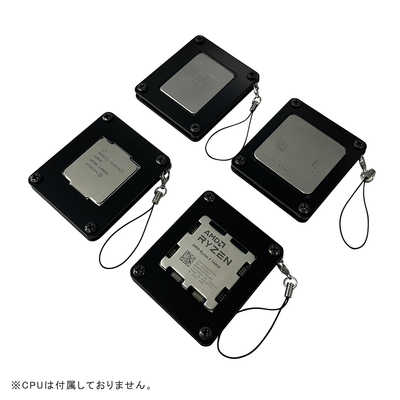 長尾製作所 CPUキーホルダー ［LGA11xx/1200対応モデル］ ブラック NM