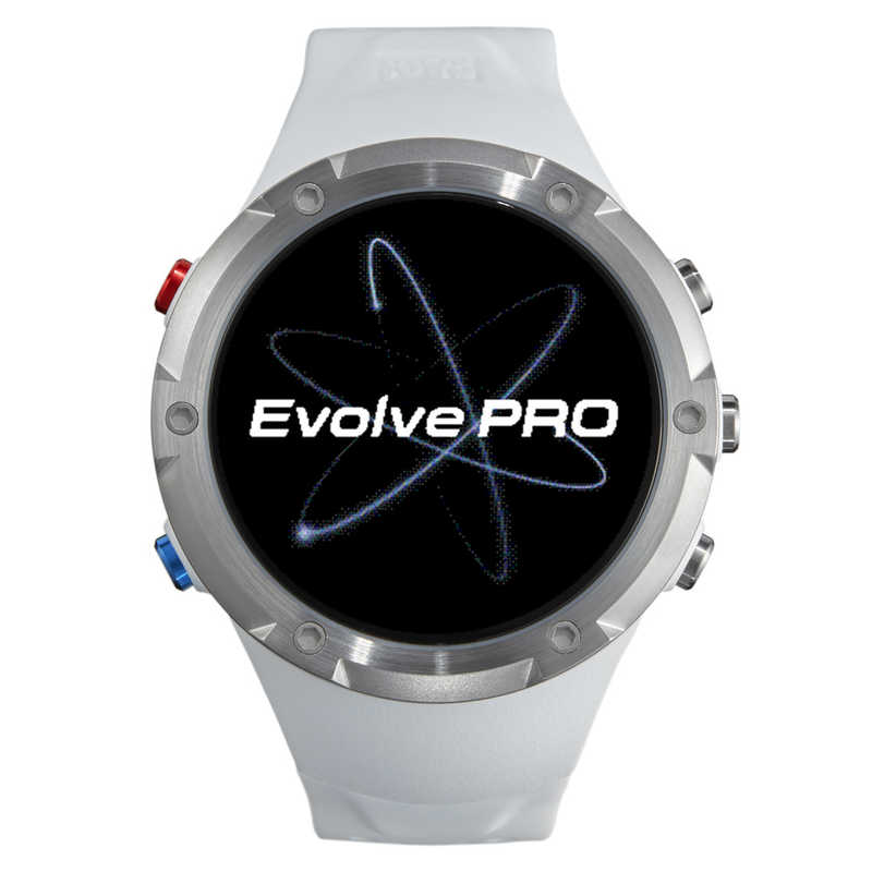 ショットナビ ショットナビ 腕時計型GPSゴルフナビ Shot Navi Evolve PRO(ホワイト) ホワイト EvolvePROWH EVOLVEPROWH EVOLVEPROWH