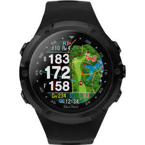 ショットナビ ショットナビ　腕時計型GPS距離計測器　W1 Evolve BKｘBK　ブラックｘブラック ブラックブラック W1EVOLVEBKxBK