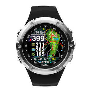 ショットナビ 腕時計型GPS距離計測器 W1 Evolve BK ブラック ブラック ブラック W1EVOLVEBK