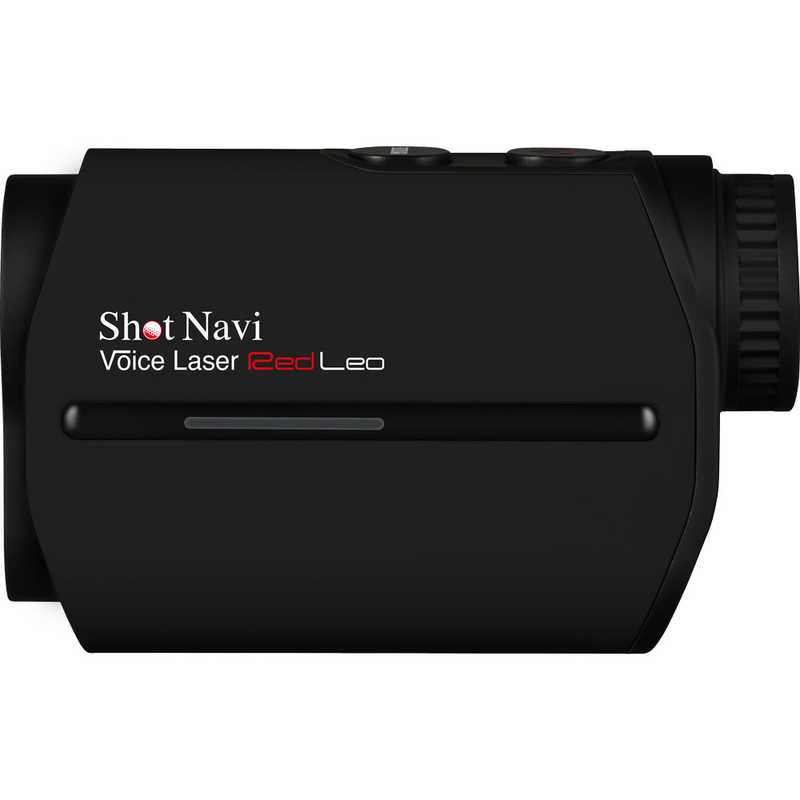 ショットナビ ショットナビ 赤色OLED採用音声認識機能搭載レーザー距離測定器 ブラック VOICEREDLEOBK VOICEREDLEOBK