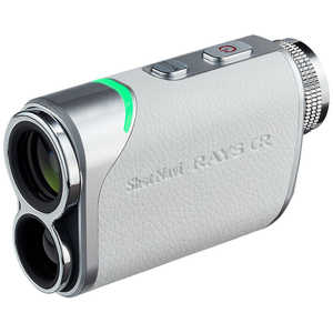 ショットナビ Shot Navi ゴルフ用距離測定器 Laser Sniper RAYS GR White LaserSniperRAYSGR