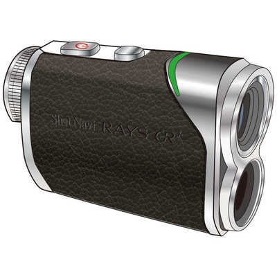 ショットナビ ゴルフ用距離測定器 RAYS GR+ Black RAYSGRPlusBLACK の
