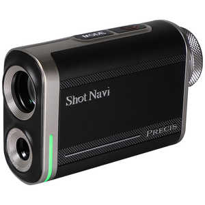 ショットナビ ゴルフ用レーザー距離測定器 PRECIS プレシャス Black PRECISBlack