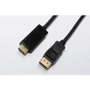 BULLET DP-HDMIケーブル [HDMI⇔DisplayPort /1.5m] DPHD150