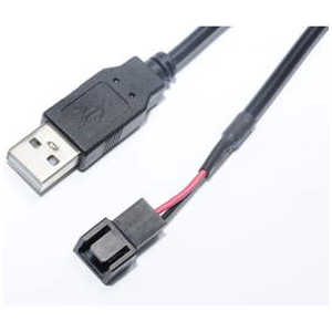 BULLET ファン用USB電源変換ケーブル 50cm FPWH05