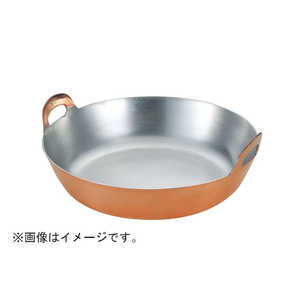 田辺金具 田辺 銅揚げ鍋 39cm 2089080 田辺金具 田辺 銅揚げ鍋 39cm 2089080