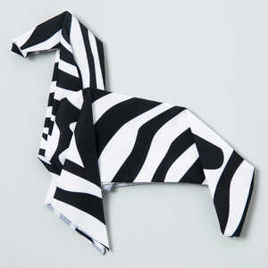 名古屋眼鏡 メガネ拭き peti peto(プッチペット) シマウマ PP-07