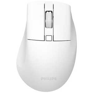 フィリップス PHILIPS 2.4GHz ワイヤレス/Bluetoothマウス 光学式 静音ボタン SPK7528W フィリップス PHILIPS 2.4GHz ワイヤレス/Bluetoothマウス 光学式 静音ボタン SPK7528W