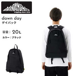 マウンテンスミス デイパック バックパック 容量:約20(L) dawn day (ダウンデイ) ブラック MSTC-0006 マウンテンスミス デイパック バックパック 容量:約20(L) dawn day (ダウンデイ) ブラック MSTC-0006