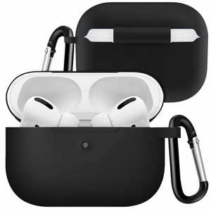 ROYALMONSTER AirPods Pro専用シリコンケース ブラック RMAIPBK RM-AIP-BK