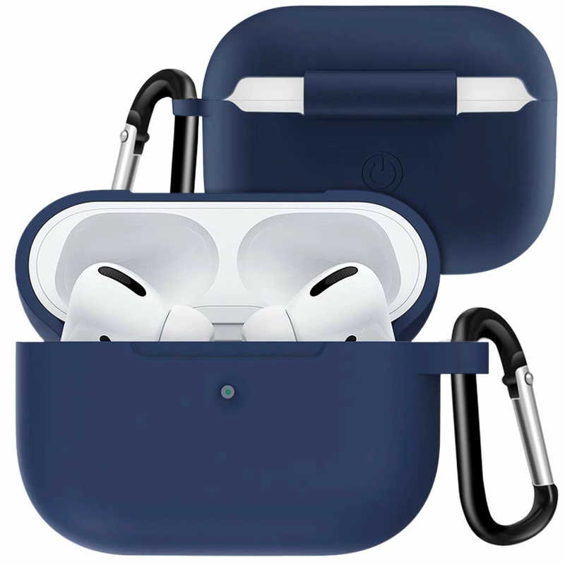 ROYALMONSTER ROYALMONSTER AirPods Pro専用シリコンケース ネイビー RM-AIP-NB RM-AIP-NB