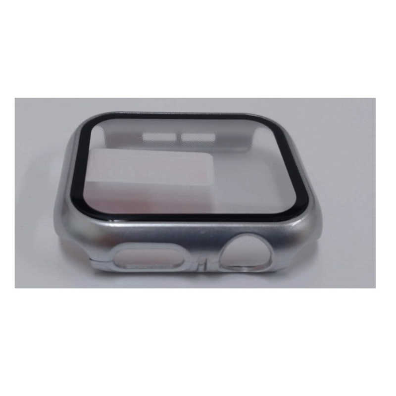 ROYALMONSTER ROYALMONSTER Apple Watch用 保護カバー45mm専用(シルバーグレー) シルバーグレー RM3814GL RM3814GL