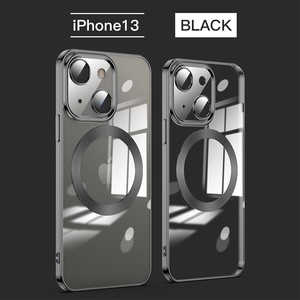 ROYALMONSTER iPhone 13 用ケース(マグセーフ対応・クリアブラック) ROYAL MONSTER BK RM-3973iBK ROYALMONSTER iPhone 13 用ケース(マグセーフ対応・クリアブラック) ROYAL MONSTER BK RM-3973iBK