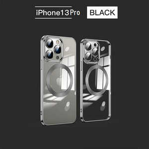 ROYALMONSTER iPhone 13Pro 用ケース(マグセーフ・クリアブラック) ROYAL MONSTER RM-3980iproBK ROYALMONSTER iPhone 13Pro 用ケース(マグセーフ・クリアブラック) ROYAL MONSTER RM-3980iproBK