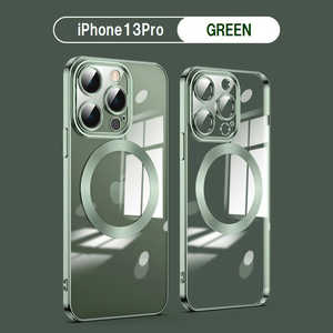 ROYALMONSTER iPhone 13Pro 用ケース マグセーフ GR RM-3980iproGR ROYALMONSTER iPhone 13Pro 用ケース マグセーフ GR RM-3980iproGR