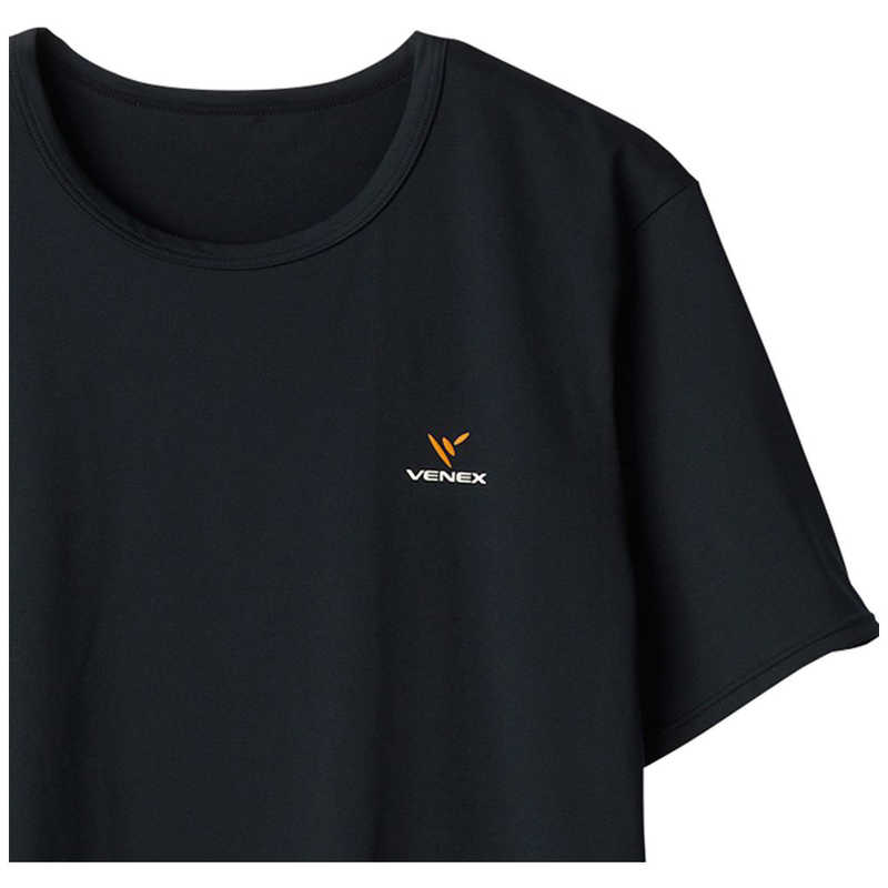 VENEX VENEX リフレッシュTメンズ(XL)ブラック ベネクス 67050323 67050323