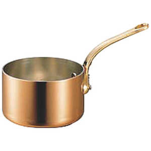 カンダ 銅極厚深型片手鍋 真鍮柄 15cm 009002