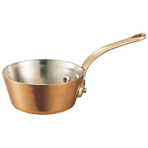 カンダ 銅極厚テーパー鍋 真鍮柄 21cm 009030