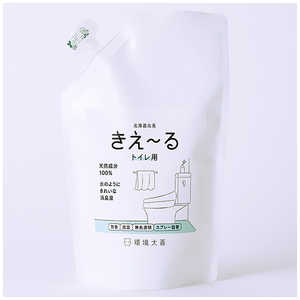 環境大善 きえーるD トイレ用 詰替 500ml ホワイト D-KT-500T 環境大善 きえーるD トイレ用 詰替 500ml ホワイト D-KT-500T