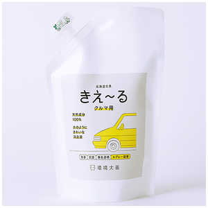 環境大善 きえ－るD クルマ用 詰替 500ml ホワイト D-KC-500T