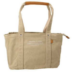 ラフィール Lafiel 英字プリント トートバッグ ベージュ ENGTOTEBAG ラフィール Lafiel 英字プリント トートバッグ ベージュ ENGTOTEBAG