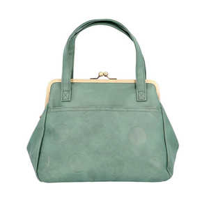 ラフィール Lafiel ドットカラー 合皮 がま口 2wayバッグ グリーン DG2BAG ラフィール Lafiel ドットカラー 合皮 がま口 2wayバッグ グリーン DG2BAG