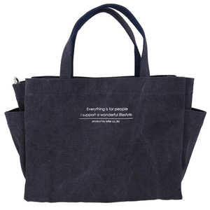 ラフィール Lafiel 英字プリント大容量2WAYトートバッグ ネイビー ENGL2WAYTOTE ラフィール Lafiel 英字プリント大容量2WAYトートバッグ ネイビー ENGL2WAYTOTE