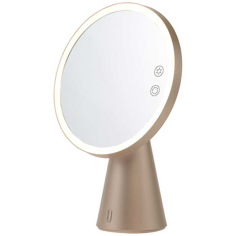 アイキャッチ 真実の鏡Luxe-Bluetooth シャンパンゴールド 