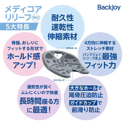 ジュート バックジョイ PRO ブラック メディコアリリーフ の通販