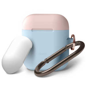 ELAGO AIRPODS DUO HANG CASE for AirPods (Pastel Blue) EL_APDCSSCDD_PB