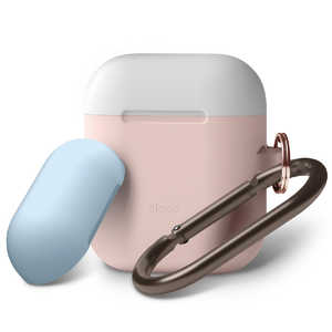 ELAGO AirPods DUO HANG CASE Pink EL_APDCSSCDD_PK