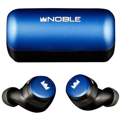 NOBLEAUDIO フルワイヤレスイヤホン FoKus H-ANC Blue [リモコン 