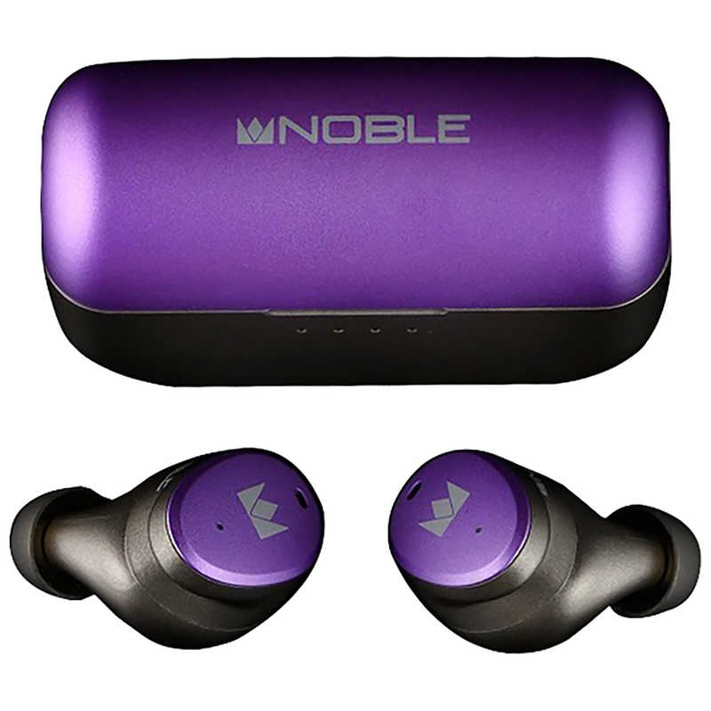 NOBLEAUDIO NOBLEAUDIO フルワイヤレスイヤホン FoKus H-ANC Purple [ワイヤレス(左右分離) /Bluetooth /ノイズキャンセリング対応] NOB-FOKUSHANC-P NOB-FOKUSHANC-P