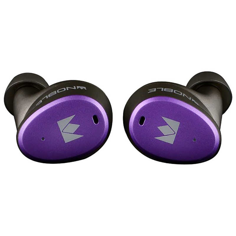 NOBLEAUDIO NOBLEAUDIO フルワイヤレスイヤホン FoKus H-ANC Purple [ワイヤレス(左右分離) /Bluetooth /ノイズキャンセリング対応] NOB-FOKUSHANC-P NOB-FOKUSHANC-P