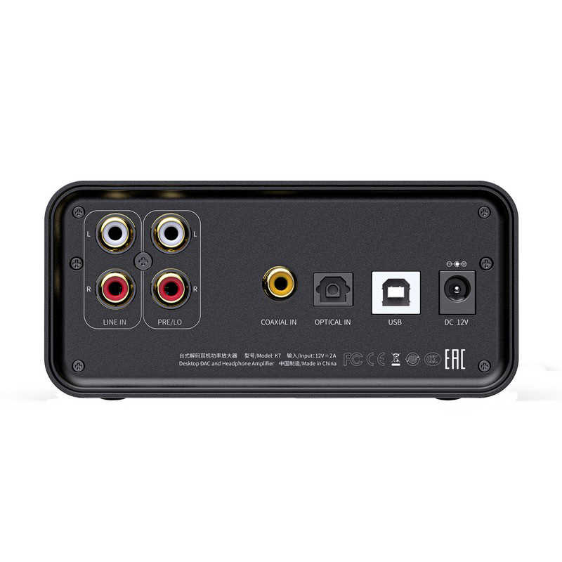 FIIO FIIO ヘッドホンアンプ [ ハイレゾ対応 / DAC機能対応 ] FIO-K7-B FIO-K7-B