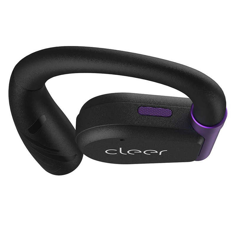 CLEER CLEER イヤーカフ型 完全ワイヤレスイヤホン GAME Edition Purple＆Black CLR-ARC2G-PB CLR-ARC2G-PB