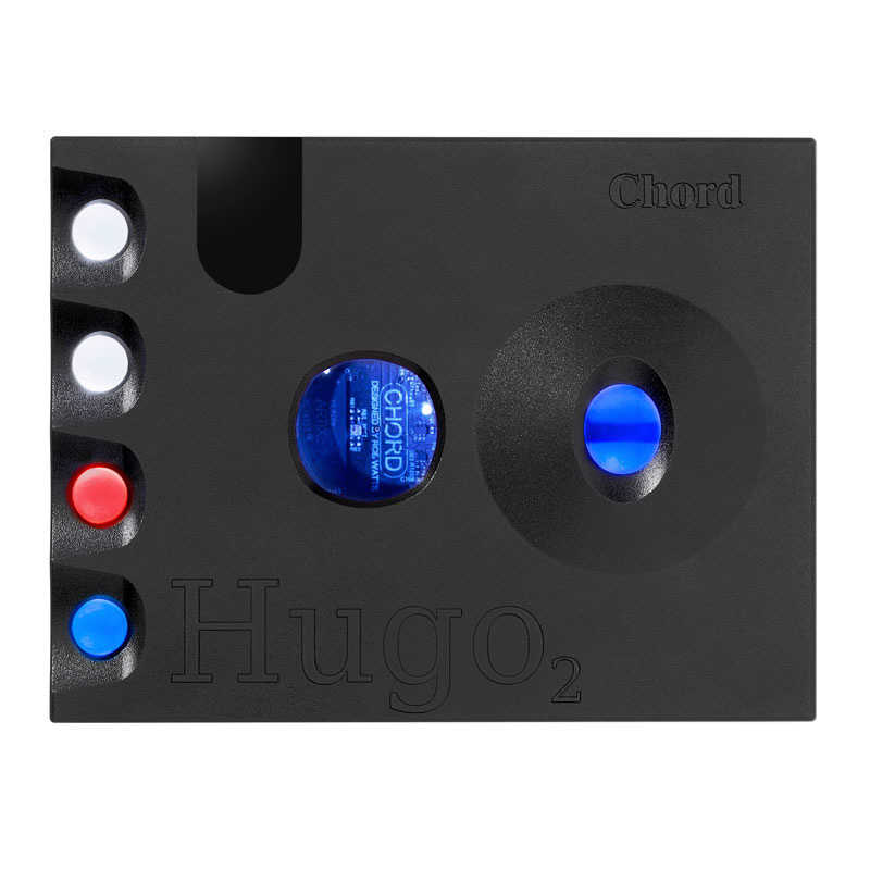 CHORD CHORD ポータブルヘッドホンアンプ Black [ハイレゾ対応 /DAC機能対応] CHO-HUGO2-BLK CHO-HUGO2-BLK