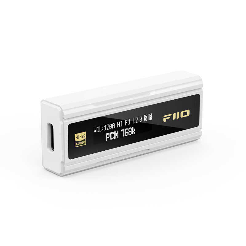 FIIO FIIO ポータブルヘッドホンアンプ White&Black [ハイレゾ対応 /DAC機能対応] FIO-KA5-WB FIO-KA5-WB