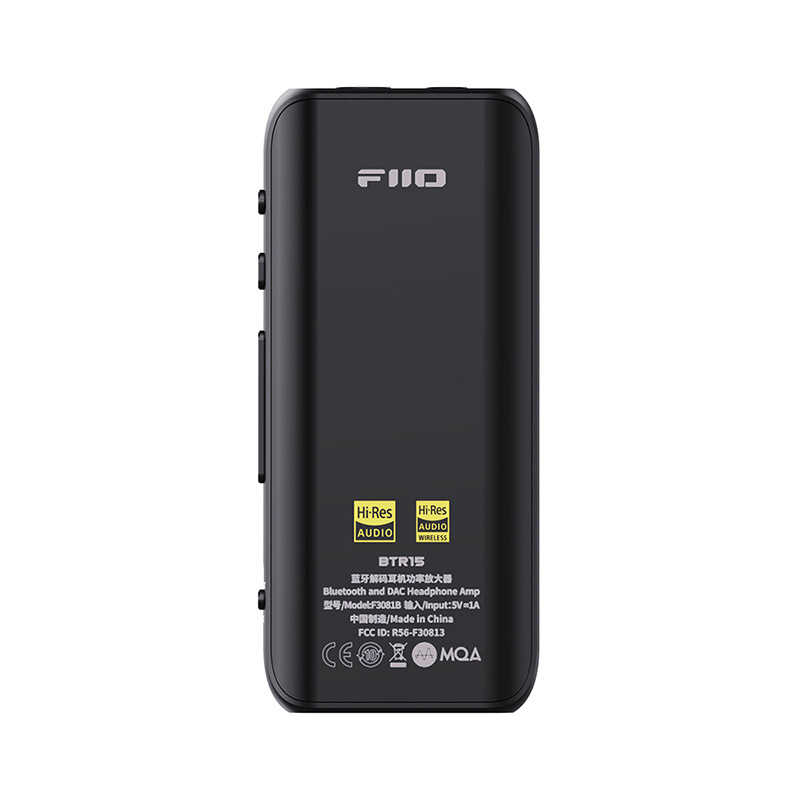 FIIO FIIO Bluetoothレシーバー＆USB DAC搭載 ヘッドホンアンプ［ハイレゾ対応 /DAC機能対応］ FIO-BTR15-B FIO-BTR15-B