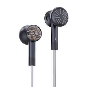 FIIO 有線イヤホン インナーイヤー型 ［φ3.5mm ミニプラグ］ ブラック FIO-IEM-FF3S-B