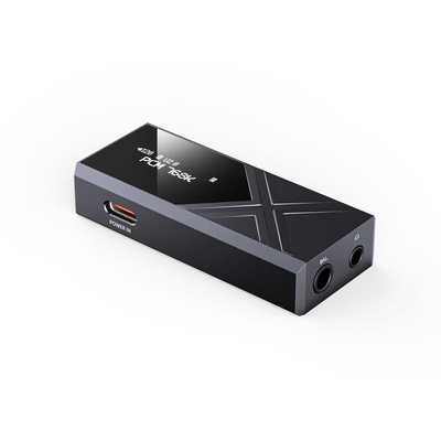 FIIO ヘッドホンアンプ KA17 [ ハイレゾ対応 / DAC機能対応 ] ブラック 
