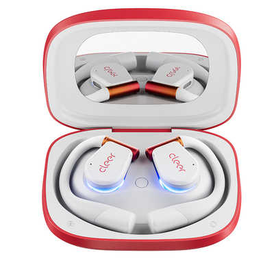 CLEER 完全ワイヤレスイヤホン ARC3 Gaming White&Red CLEER 完全ワイヤレスイヤホン ARC3 Gaming White&Red [ 耳掛け