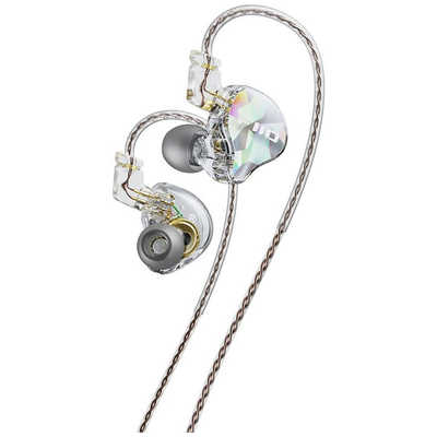 FIIO カナル型イヤホン JD10 Transparent FIO-IEM-JD10-T の通販