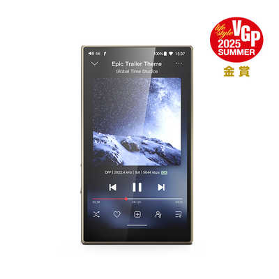 FIIO M21 ［ハイレゾ対応 / 64GB］ Titanium Gold FIO-M21-G の