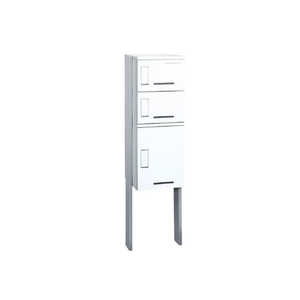 河村電器産業 集合住宅向け宅配ボックス ポールタイプKD KD331PW 河村電器産業 集合住宅向け宅配ボックス ポールタイプKD KD331PW