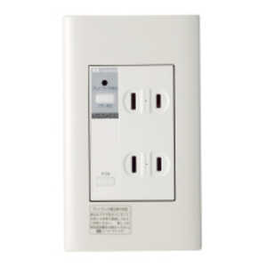 河村電器産業 プレトラックコンセント(樹脂プレート・簡易耐火枠付) PTC-A15W 河村電器産業 プレトラックコンセント(樹脂プレート・簡易耐火枠付) PTC-A15W